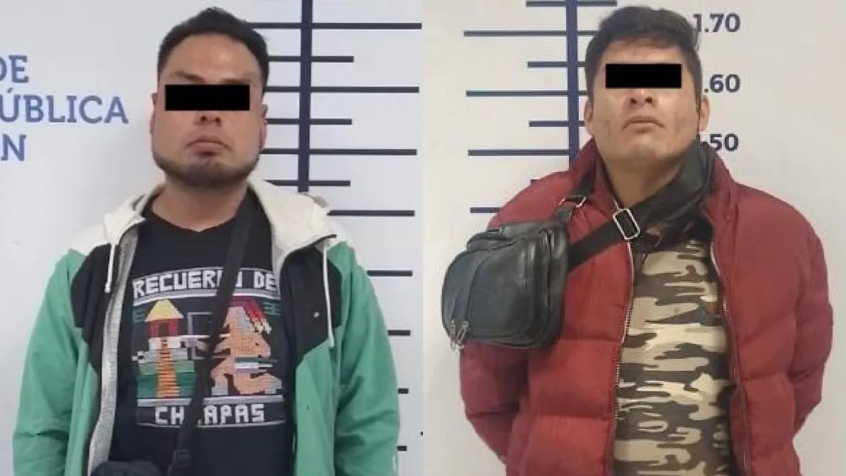 Detiene policía de San Andrés Cholula a dos presuntos responsables de delitos contra la salud