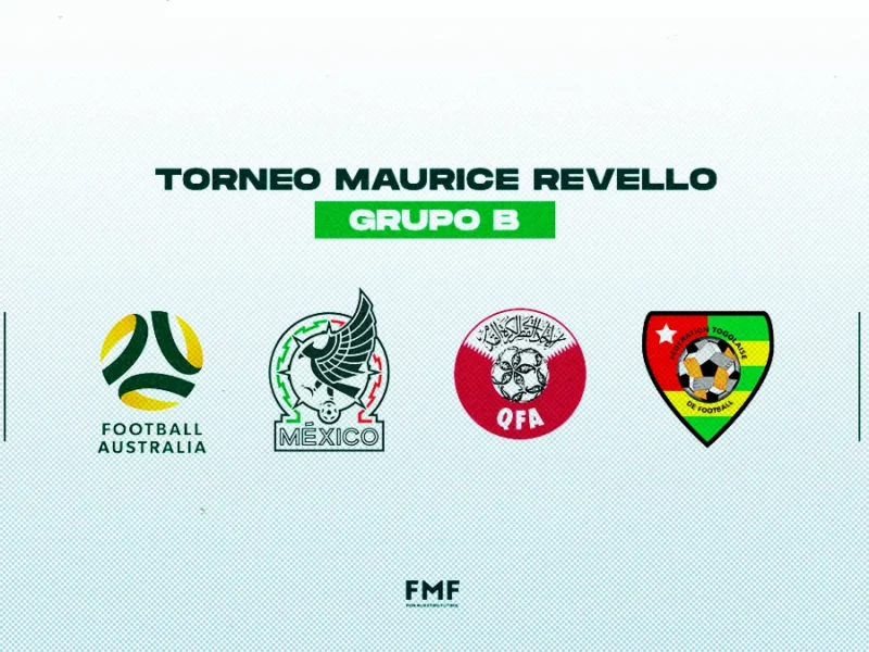 La selección mexicana sub-21 ya conoce a sus rivales para el Torneo Maurice Revello 2023