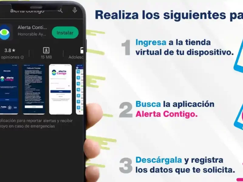 Suman más de 23 mil descargas de “Alerta Contigo”