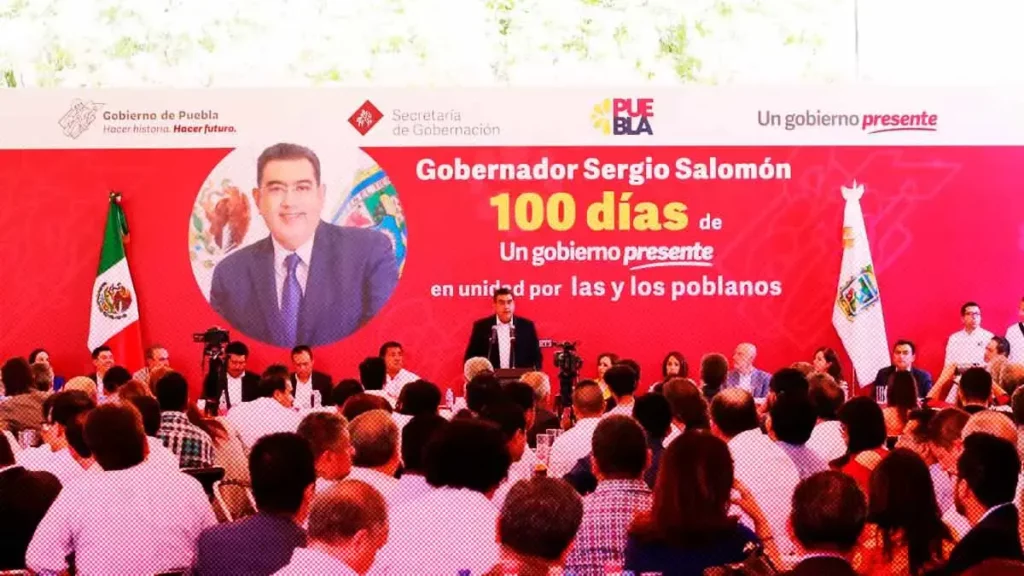 Giras por los municipios, enroques, unidad; los primeros 100 días de Sergio Salomón Céspedes