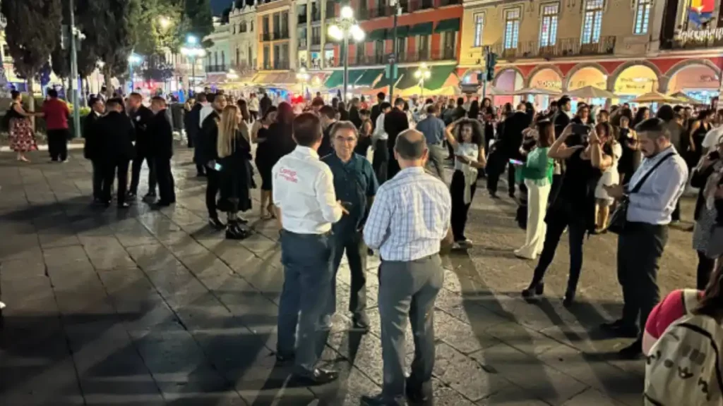 Se reporta saldo blanco en la ciudad de Puebla, tras sismo de magnitud 5.5