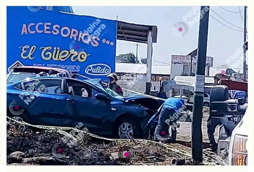 Choque entre dos autos en Acajete dejó un muerto