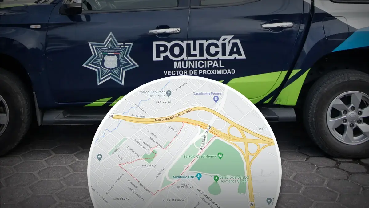 Vecinos detienen a ladrón y lo atacan con un machete en Puebla