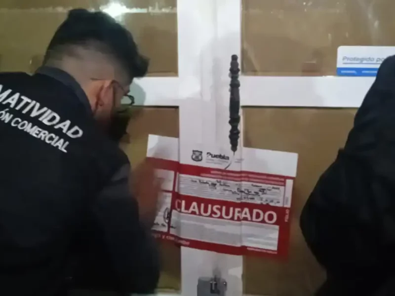 Ayuntamiento de Puebla clausura Bar Rosarito por exceso de ruido