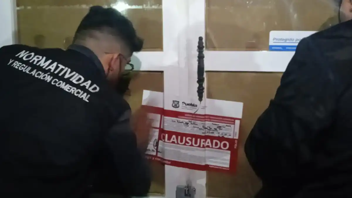 Ayuntamiento de Puebla clausura Bar Rosarito por exceso de ruido