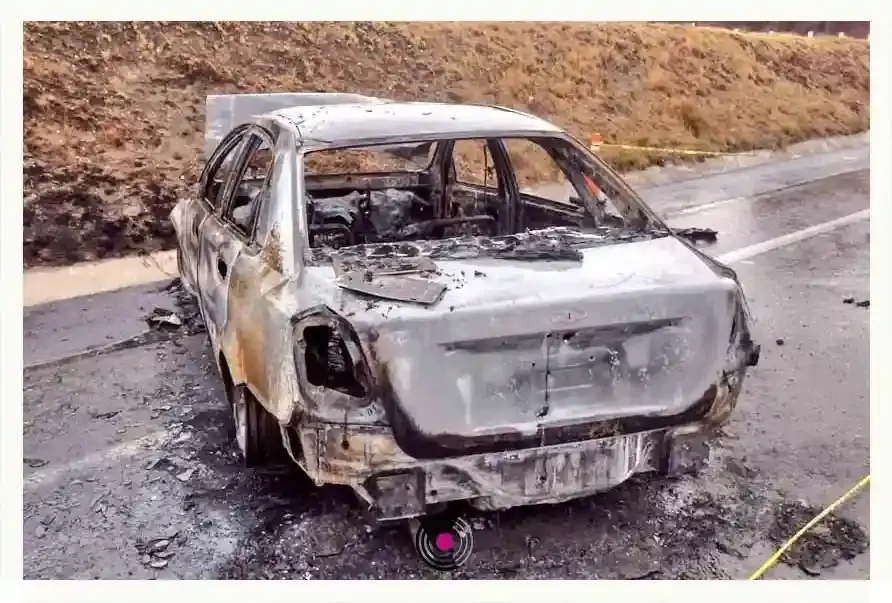 Carambola e incendio en la autopista Amozoc-Perote deja cinco muertos.