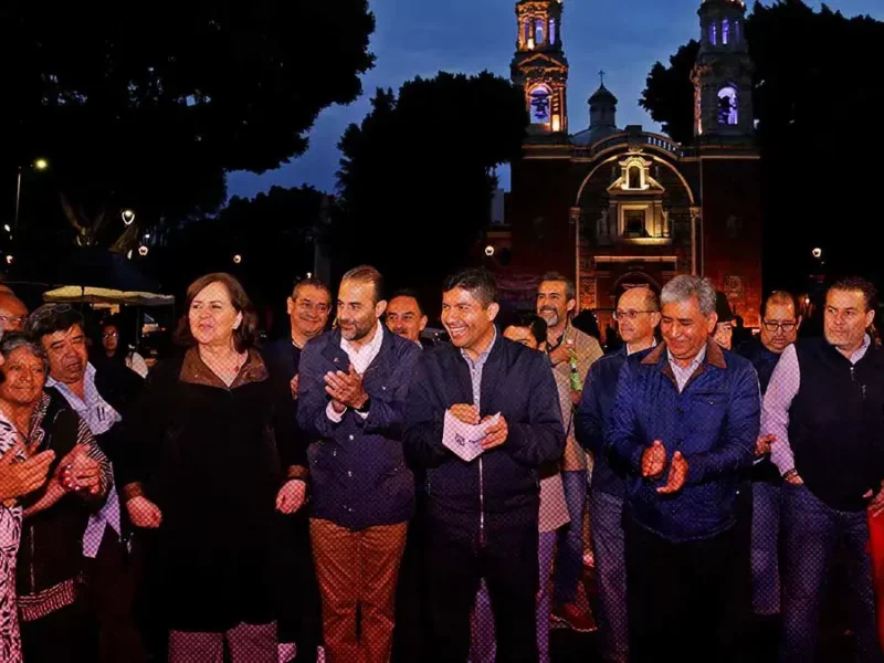 Eduardo Rivera entrega la remodelación del Paseo Bravo; costó 16.8 mdp.