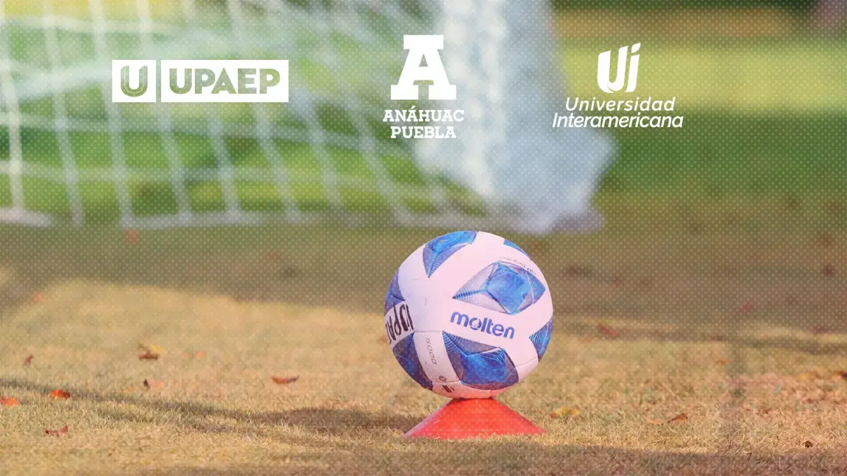 UPAEP, Anáhuac e Inter representarán a Puebla en el Nacional de Futbol.