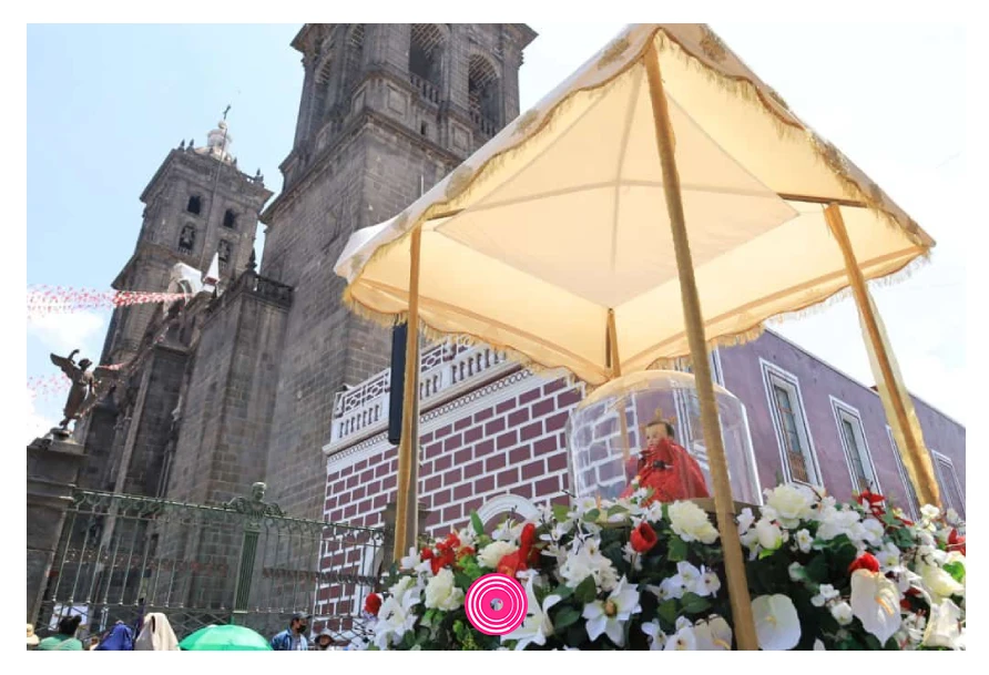 Gobierno de Tepeaca coordinó traslado del Niño Doctor para la procesión en la ciudad de Puebla.