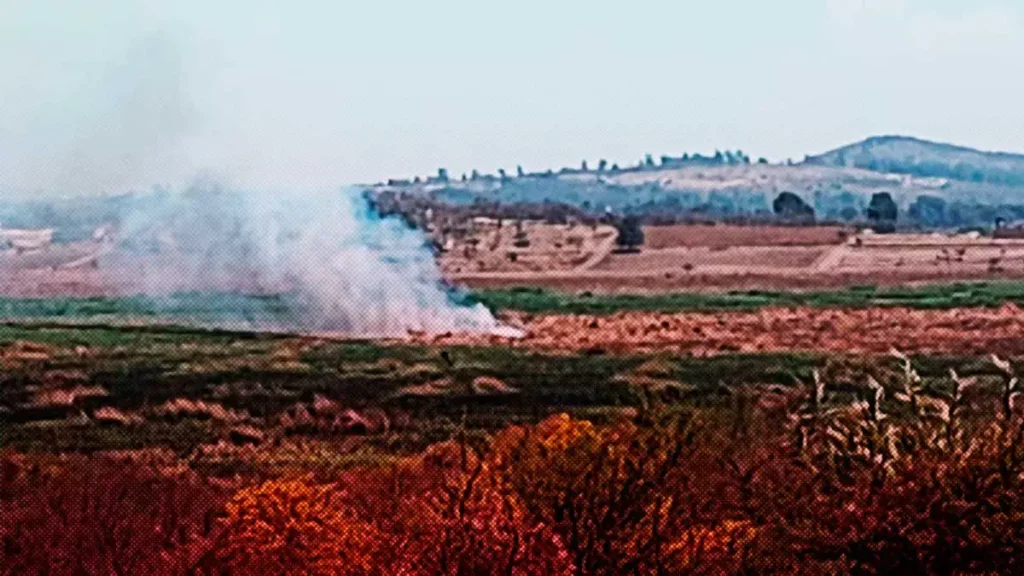 Reportan-incendios-en-presa-de-Valsequillo-por-posible-presencia-de-metano
