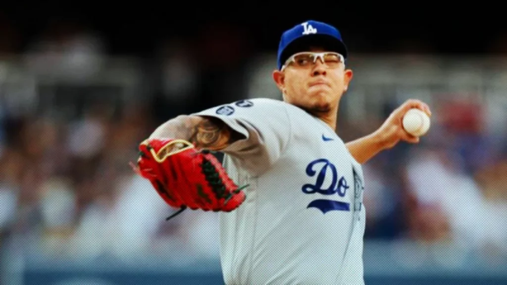 Julio Urías consigue su tercera victoria de la temporada ante Giants.