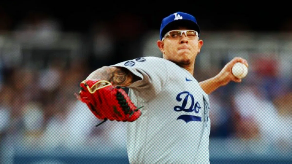 Julio Urías consigue su tercera victoria de la temporada ante Giants.