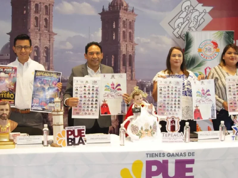 Gobierno de Tepeaca presenta oficialmente en la Secretaría de Turismo Estatal la 81 Feria del Santo Niño Doctor Tepeaca 2023