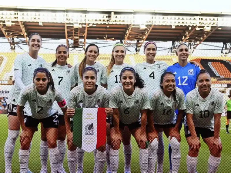 Selección Mexicana femenil golea al Houston Dash en el Mextour W 2023.