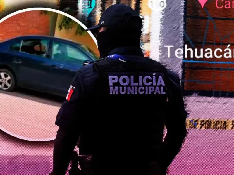 Reportan media hora de balazos en Tehuacán, abandonan auto tras tiroteo