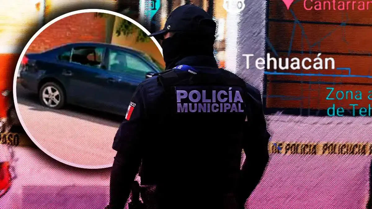Reportan media hora de balazos en Tehuacán, abandonan auto tras tiroteo