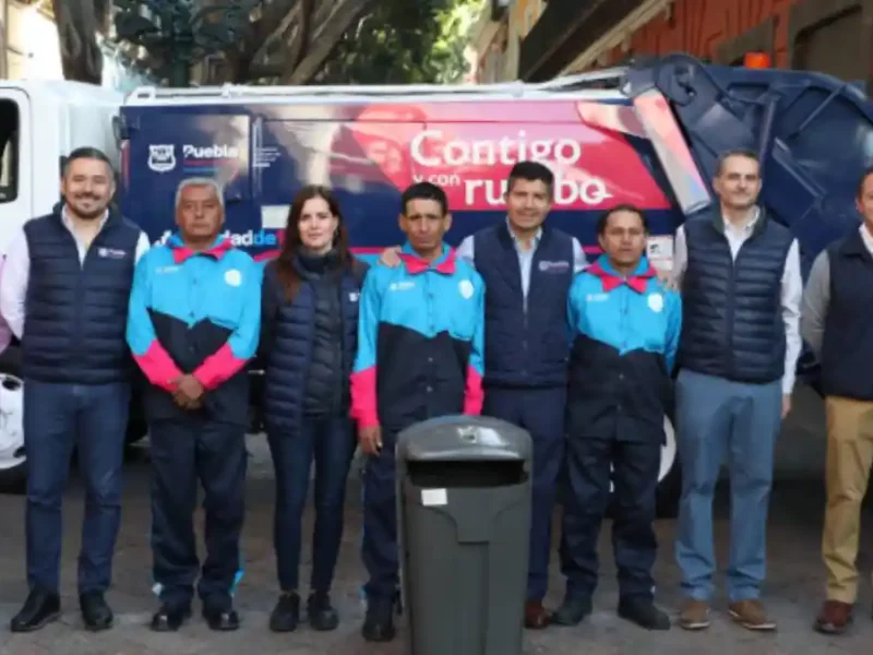 Recolección dominical de basura y más botes papeleros para el Centro Histórico