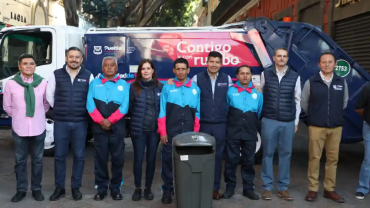 Recolección dominical de basura y más botes papeleros para el Centro Histórico