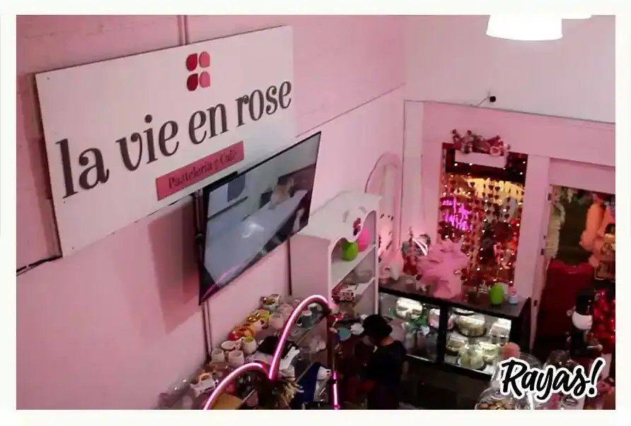 Cafetería La Vie en Rose es un lugar de ensueño con spots instragrameables