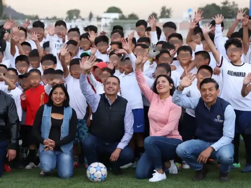 Relanza ayuntamiento de San Andrés Cholula, escuelas de iniciación deportiva