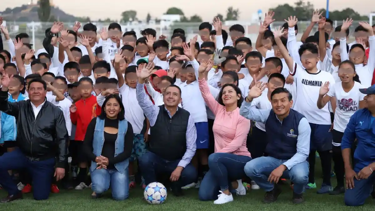 Relanza ayuntamiento de San Andrés Cholula, escuelas de iniciación deportiva