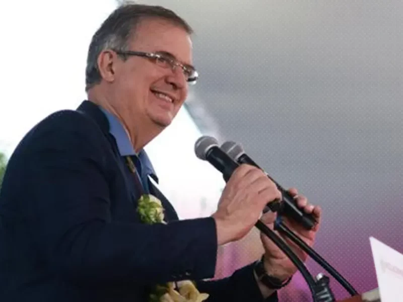 Marcelo Ebrard inaugura oficina de enlace de la SRE en Tepeaca