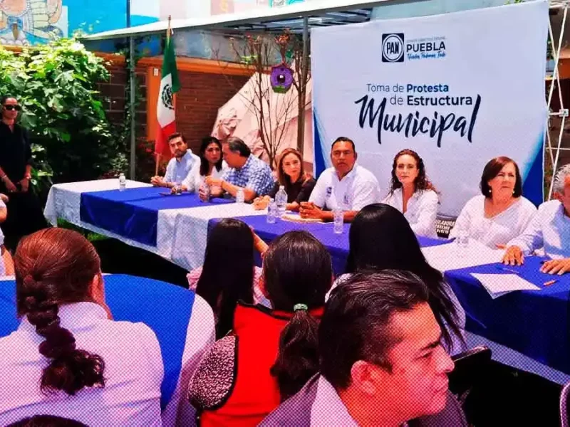 Pide Paola Angón a panistas unir fuerzas en San Pedro Cholula rumbo a 2024