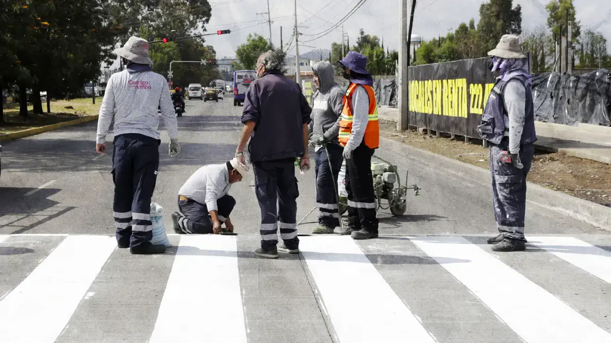 Estos son los pasos peatonales que el Ayuntamiento de Puebla intervendrá