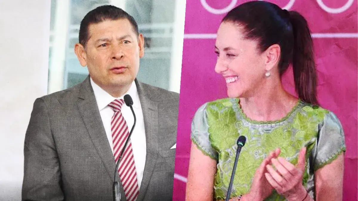 Armenta sostiene reunión con Claudia Sheinbaum por la unidad de Morena 