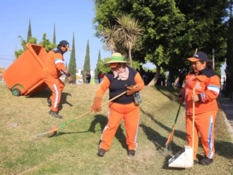 Continúan Jornada de Limpieza Integral en el municipio de Puebla