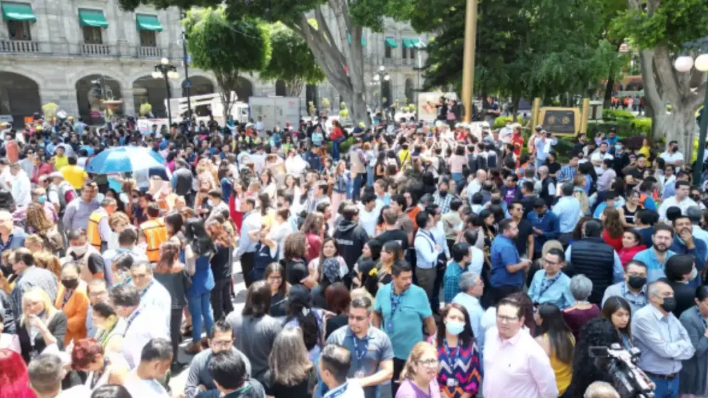 Ejercicio exitoso el Simulacro Nacional en el municipio de Puebla
