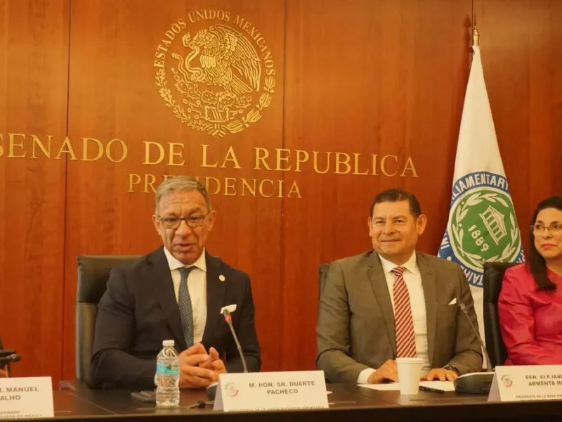 Cooperación internacional en seguridad y recuperación económica impulsa Armenta