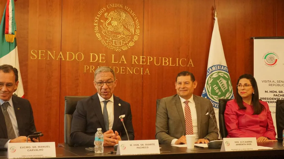 Cooperación internacional en seguridad y recuperación económica impulsa Armenta