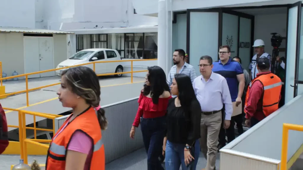 Participó con éxito la LXI Legislatura en el Primer Simulacro Nacional de Evacuación 2023