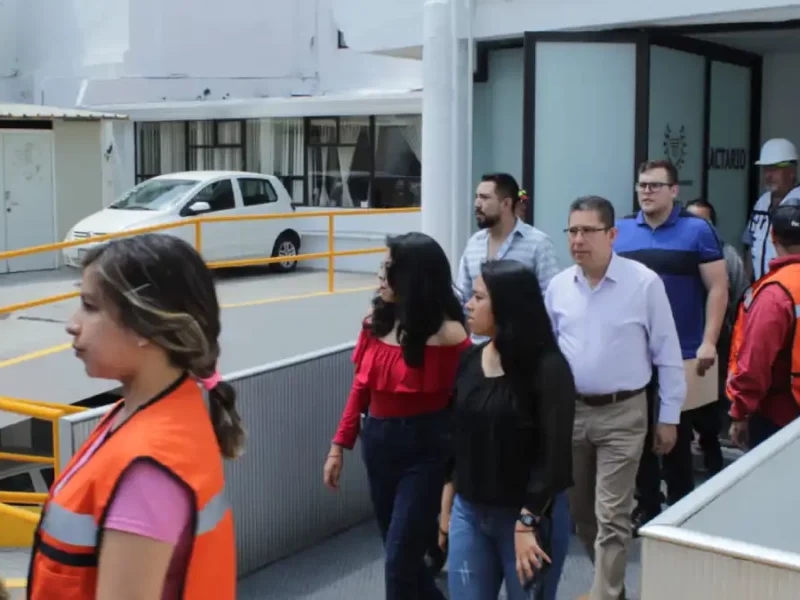 Participó con éxito la LXI Legislatura en el Primer Simulacro Nacional de Evacuación 2023
