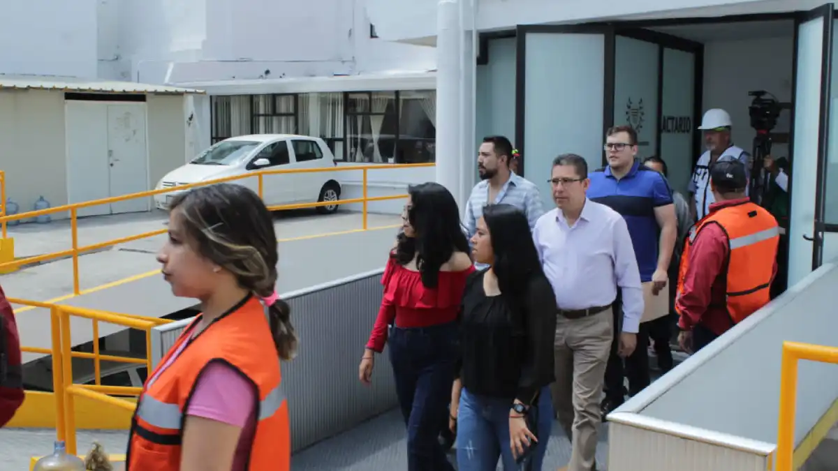 Participó con éxito la LXI Legislatura en el Primer Simulacro Nacional de Evacuación 2023