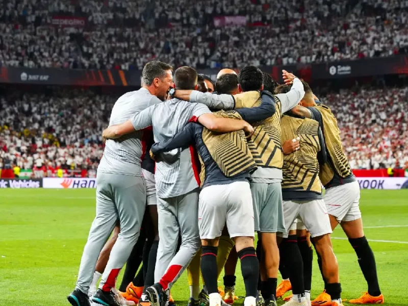 Con goleada, Sevilla deja fuera al Manchester United en los cuartos de la Europa League 
