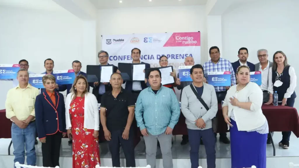 Ayuntamiento de Puebla gestiona colaboración entre la Central de Abasto y la Beneficencia Española