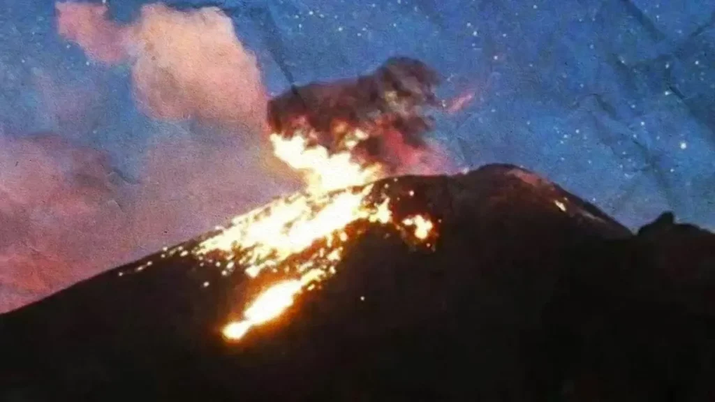 Así fue la explosión del Popocatépetl la noche del viernes