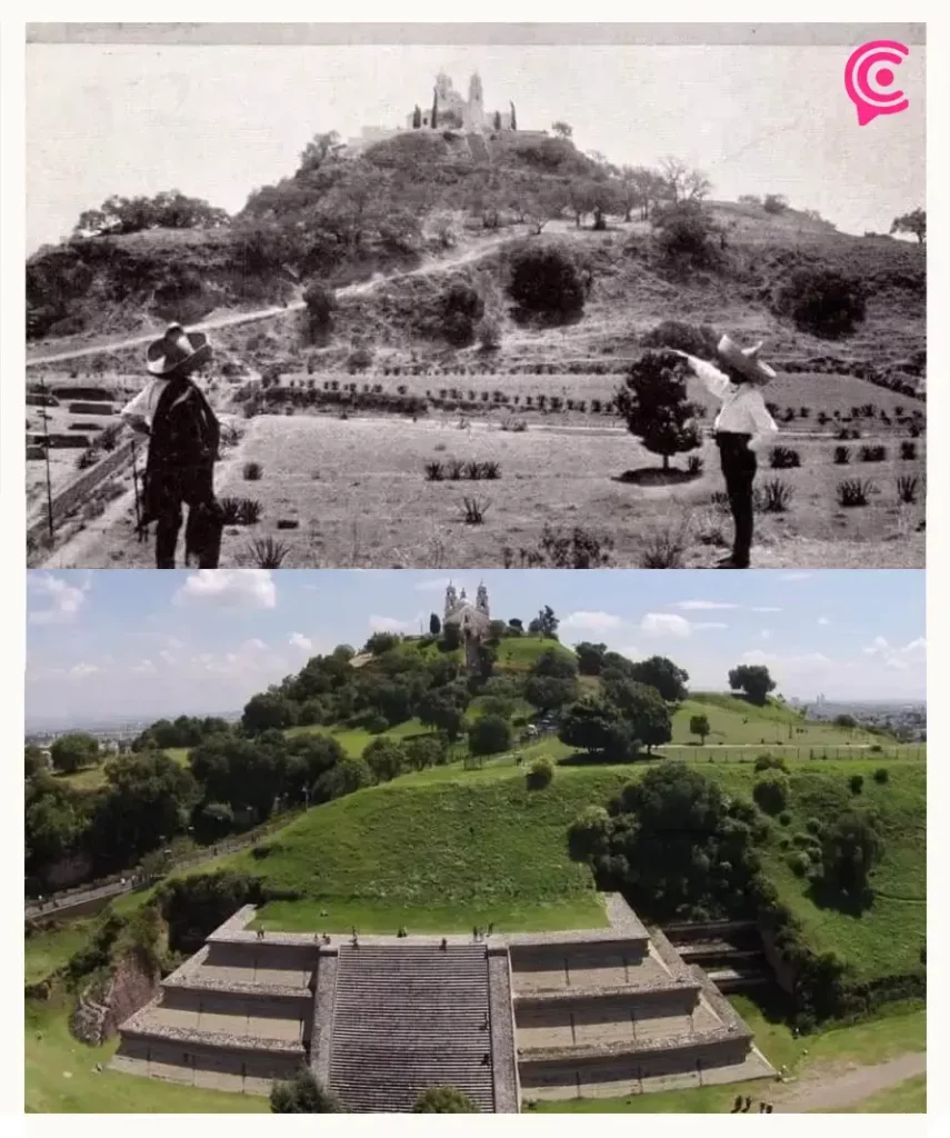 ¿Sabías que hay una pirámide “falsa” en San Pedro Cholula? ¡Te contamos su historia!