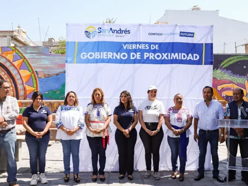 Llegan los servicios municipales al Barrio de Santiago Xicotenco en la Cabecera Municipal