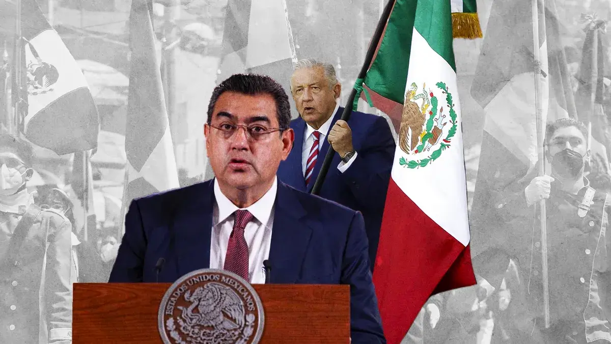 Sergio Salomón Céspedes confía en que AMLO encabece el Desfile del 5 de Mayo.