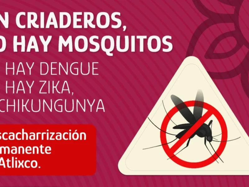 Gobierno de Atlixco y Secretaría de Salud estatal arrancan la Campaña “Descacharrización 2023”.