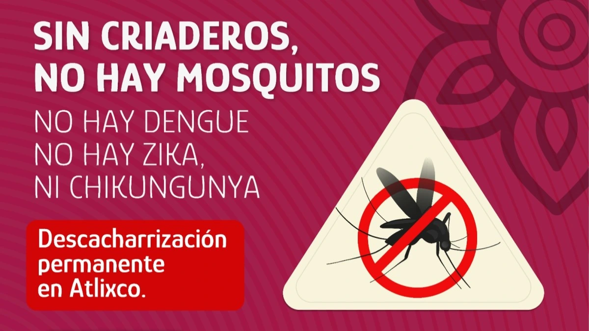 Gobierno de Atlixco y Secretaría de Salud estatal arrancan la Campaña “Descacharrización 2023”.