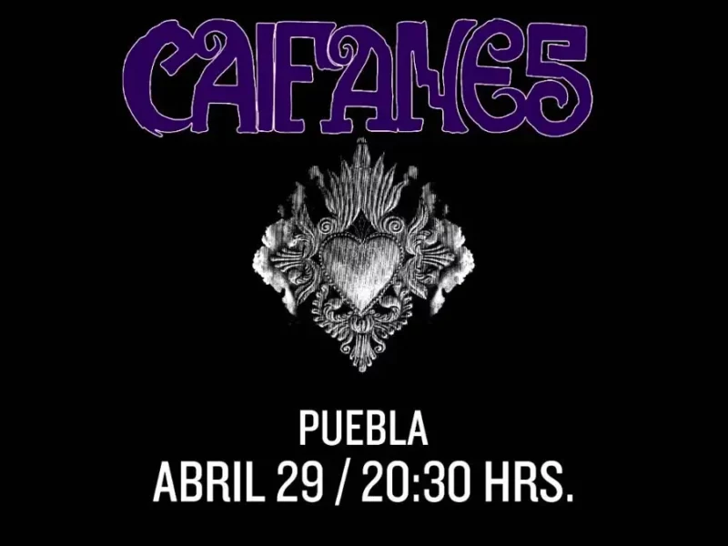 Se acerca el concierto de Caifanes en Puebla; ¡no te lo pierdas!