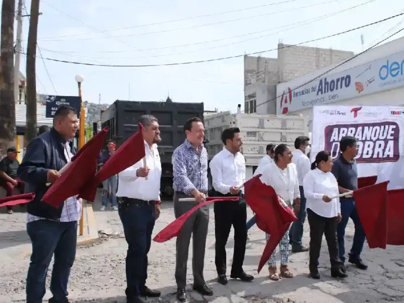 Ignacio Mier arranca el reencarpetamiento del Bulevar más importante de Tecamachalco