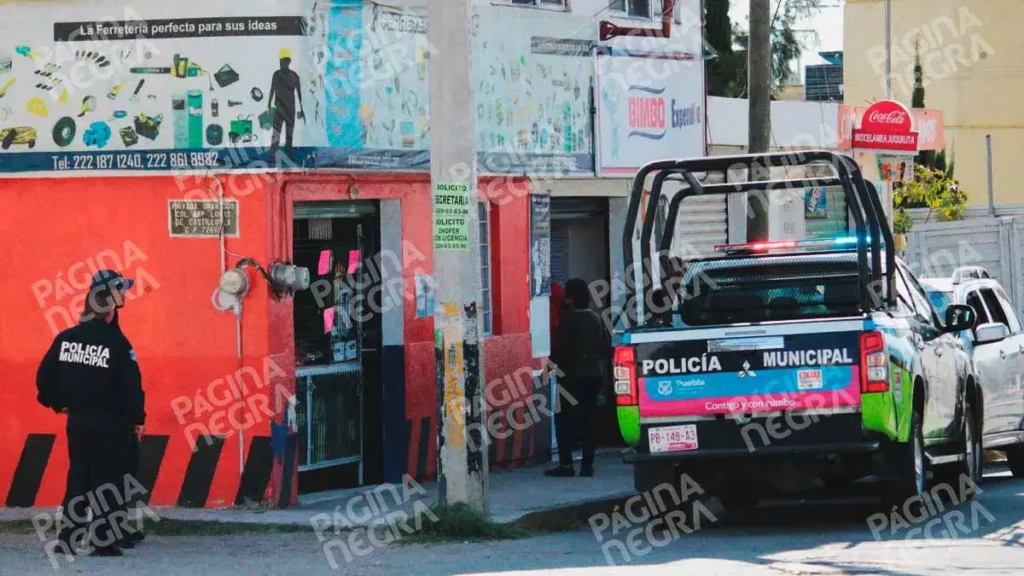 Balean a comerciante durante asalto en la colonia Ampliación Lomas de Castillotla
