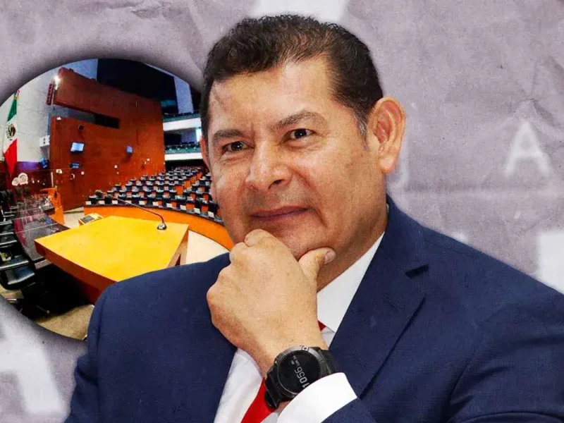 Prevalece caos en el Senado; Armenta traslada sesión a sede alterna