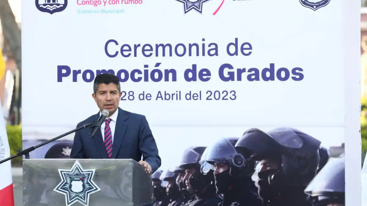 Ayuntamiento de Puebla promueve de grado a 39 policías municipales