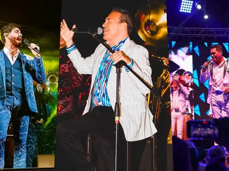 El Recodo, Julio Preciado y Recoditos juntos en concierto en Puebla